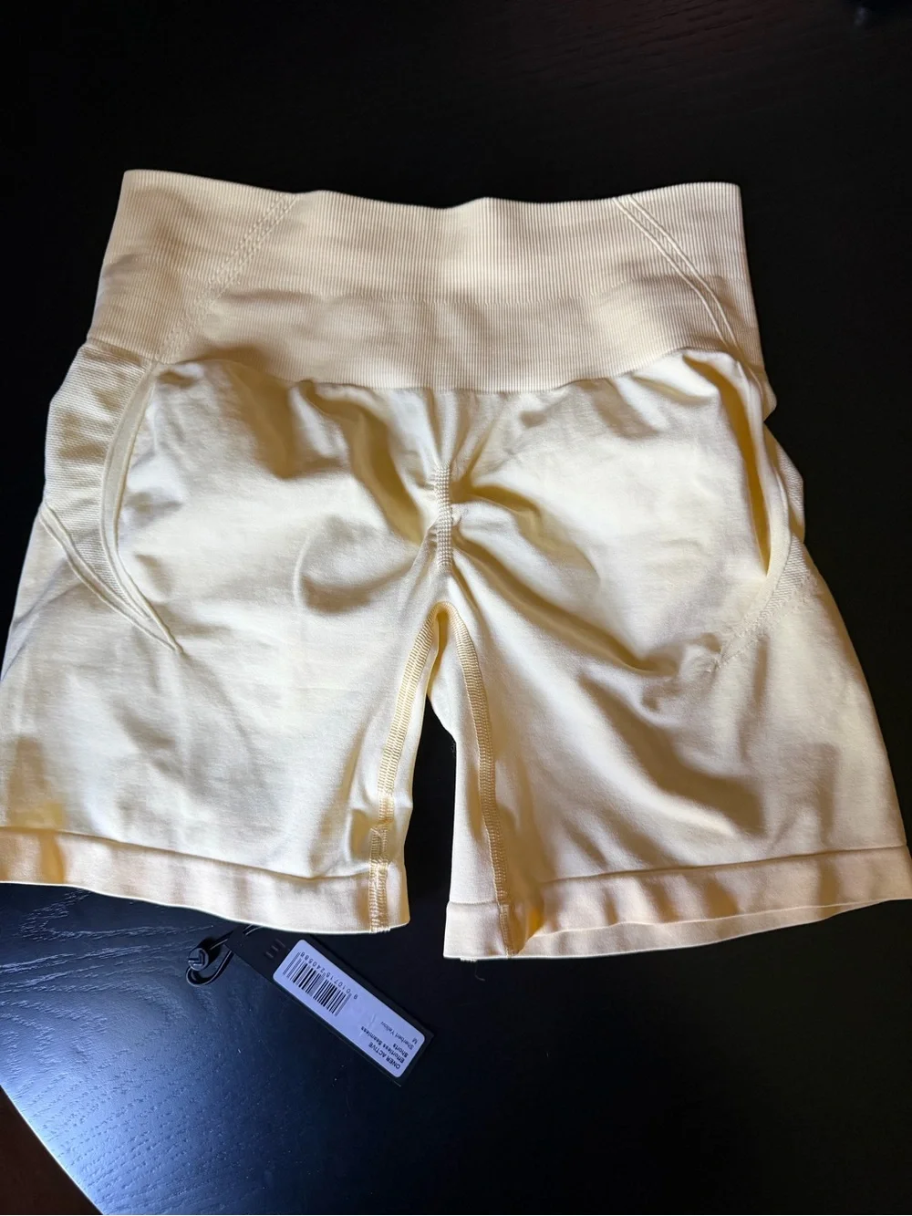 Oner Active Women's Athletic Shorts in Light Yellow